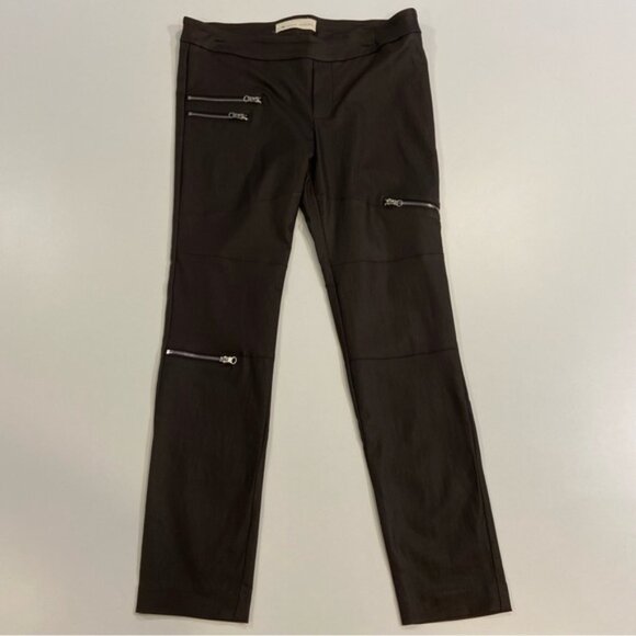 I love Taylor Madison pants ILTM brown silky flattering coated stretch XL layer - Picture 11 of 11